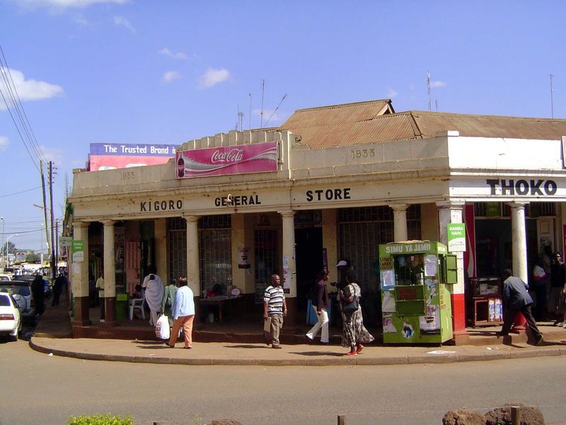 The date of the general store is 1933, a decade after the Grants had been forced to pull up stakes.