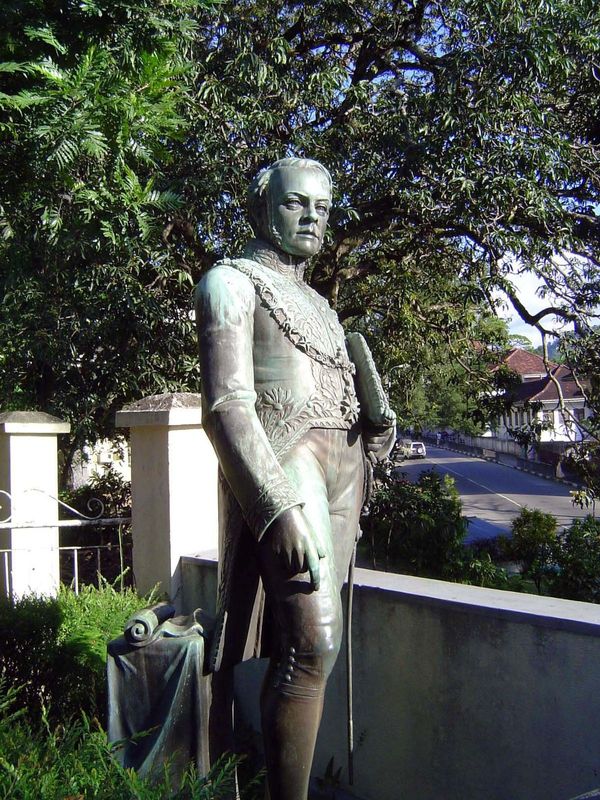 Also on the esplanade was a statue of Governor Henry George Ward 1797-1860, governor of Ceylon from 1855 to 1860; it's been relocated to the