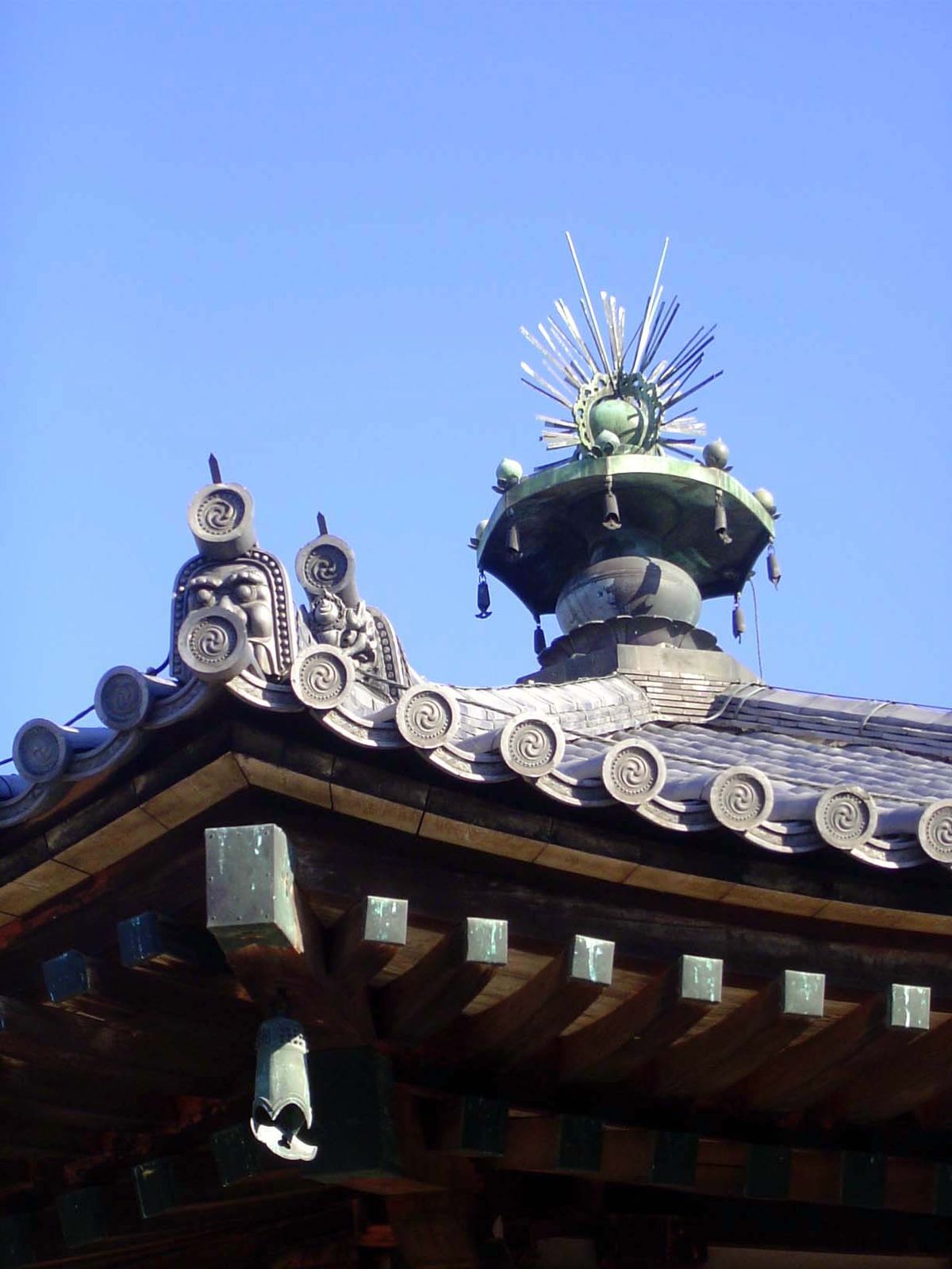 Eave-corner ornament.