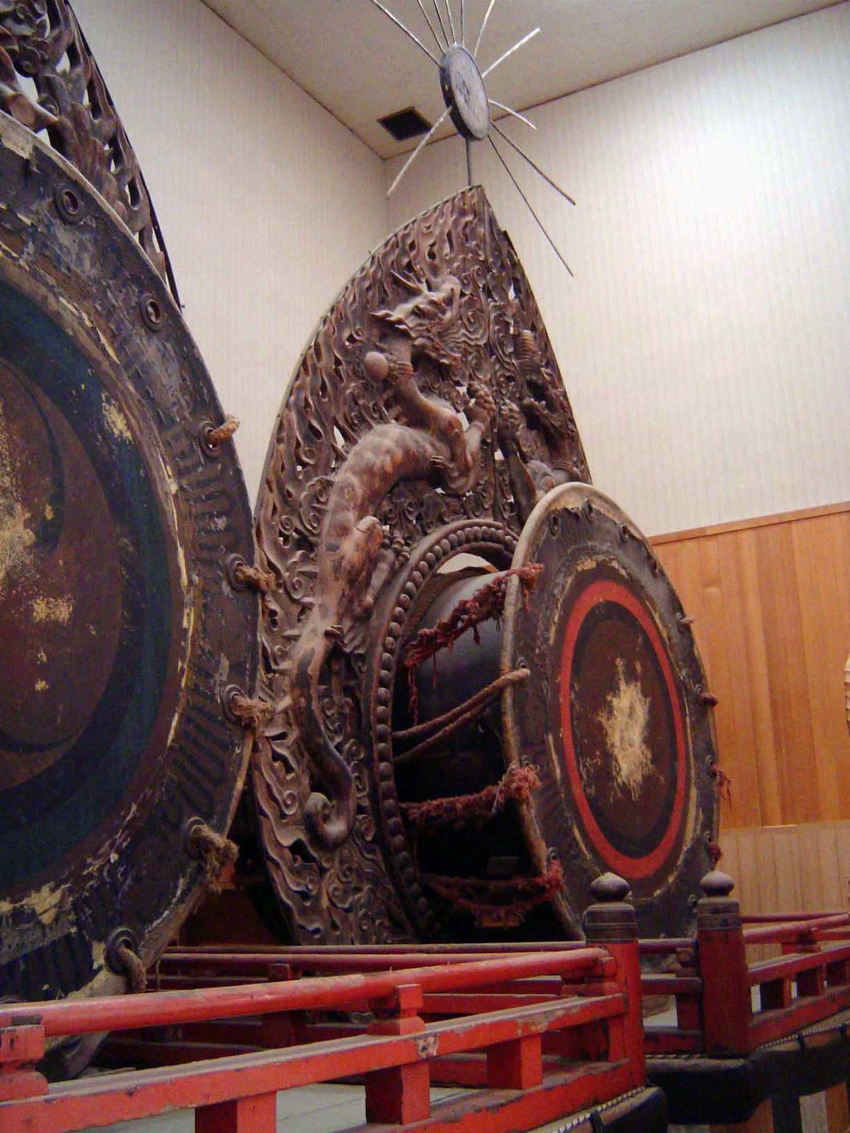 The same kind of drum, but this time an ancient one.