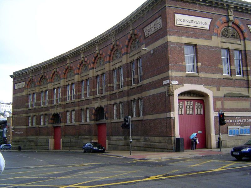 Yet another kind of warehouse. This was built by the Midland Railway in the 1870s and is now a city museum.