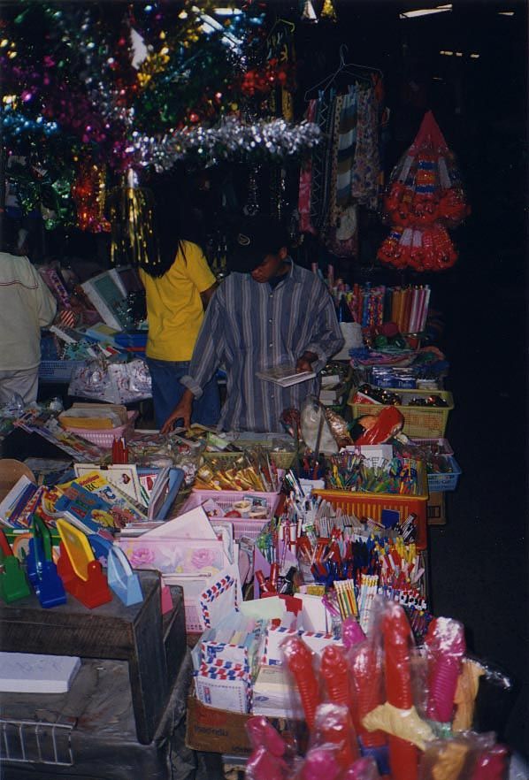 Eventually this old-market shop will be indoors.