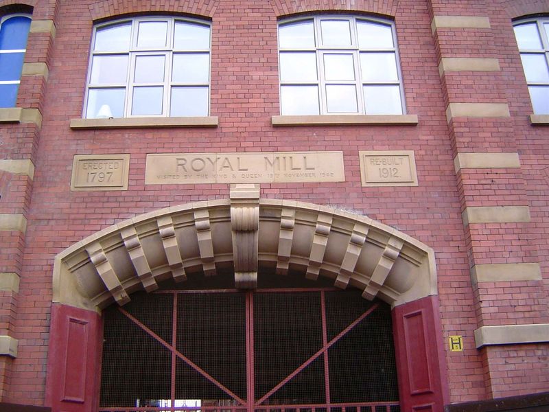 Entrance signs, still basking under the glow of a royal visit.