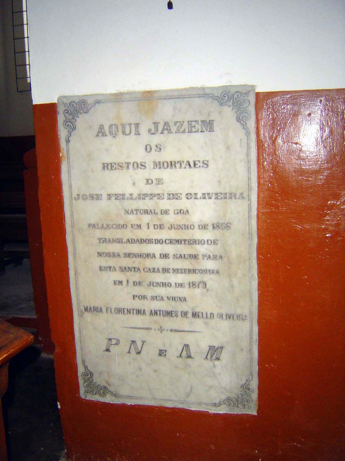 Another fatality from 1866. Apparently his widow wanted him close so moved his remains here.