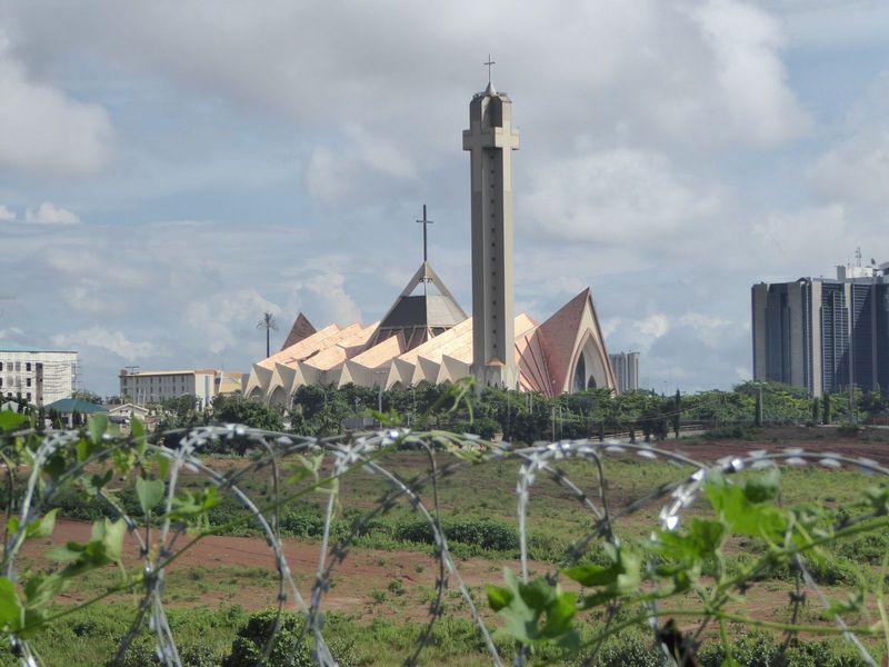 There's a national church, too. Like the hot-dipped galvanized razor wire?