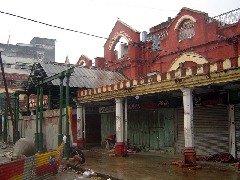 It's the Stuart Hogg Market—Hogg Market, for short, but also called New Market—as in a football tackle called Tiny.
