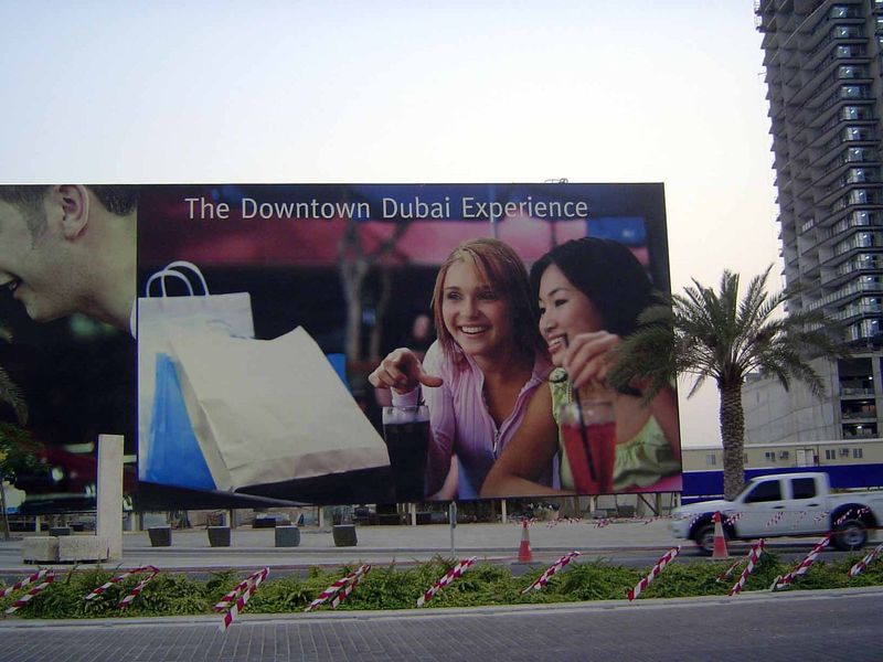 Instant downtown, which is to say more shopping. You're right; it's also possible to go to a restaurant or a movie. Just not too much walkin