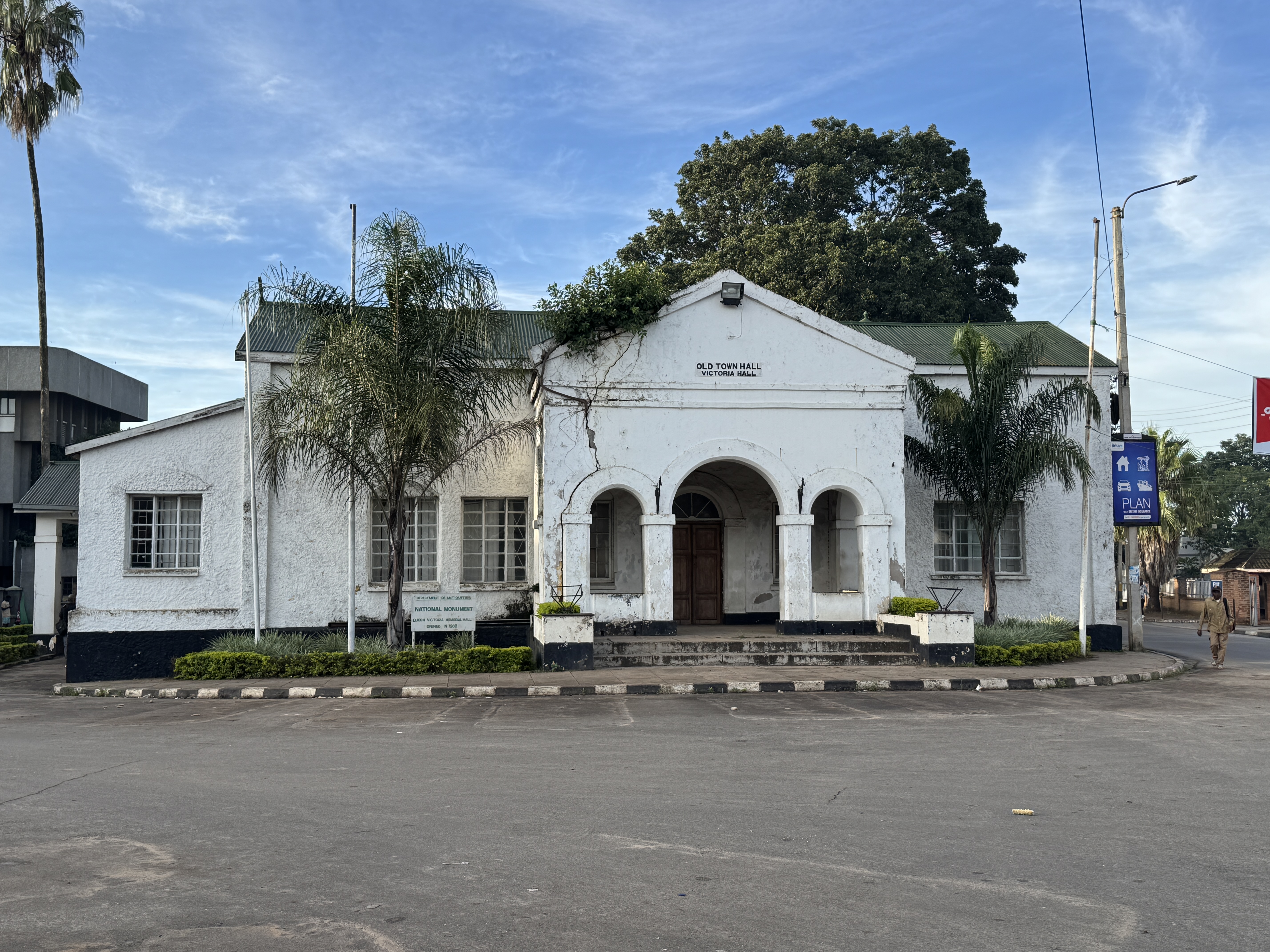 Google Maps states that Blantyre "is known for its British colonial architecture."  Well, perhaps Sergei and Larry should do a little ground