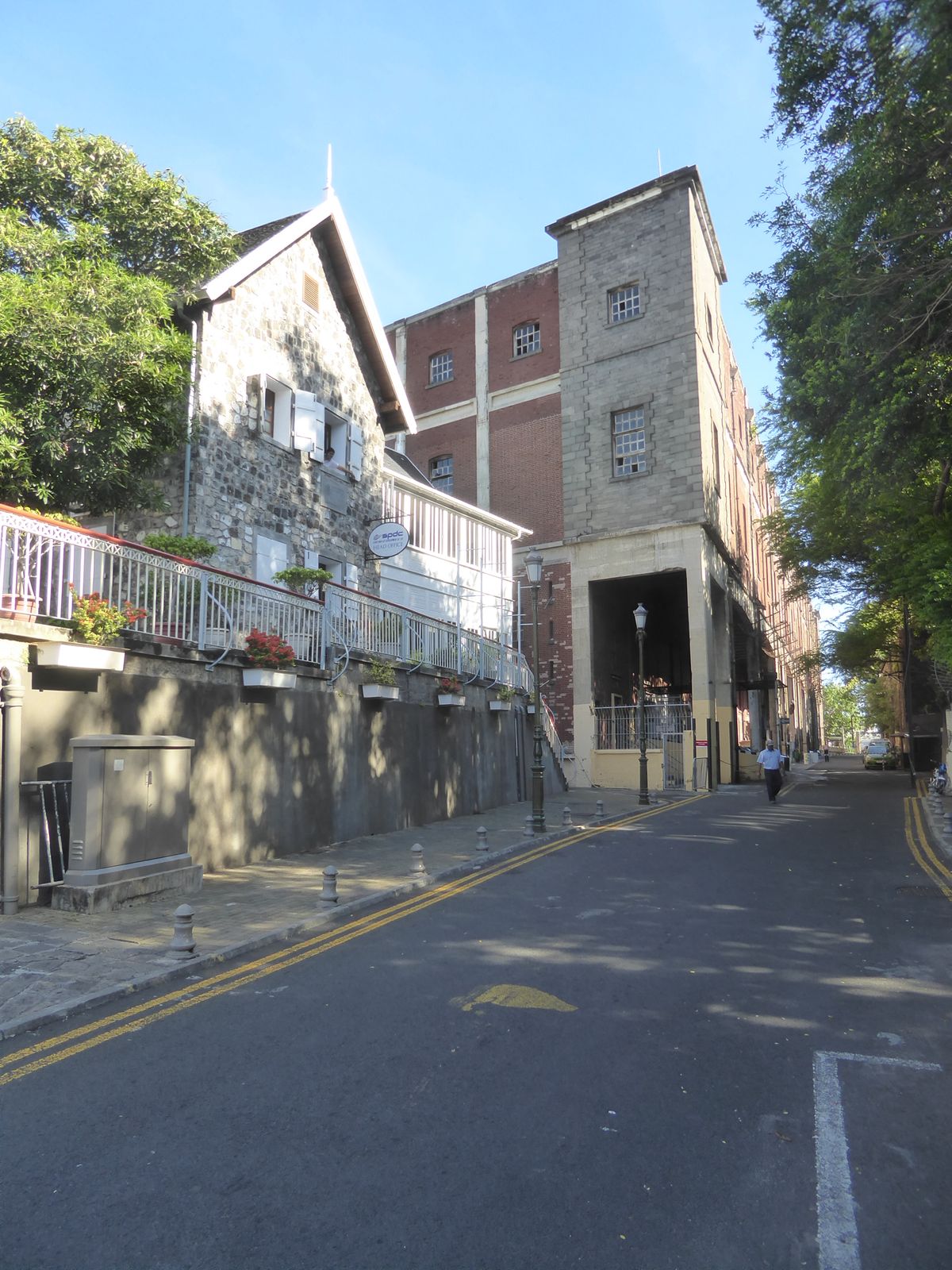 There's lots of space still to redevelop. Here, at Place du Moulin, the State Property Development Company looks for investors.