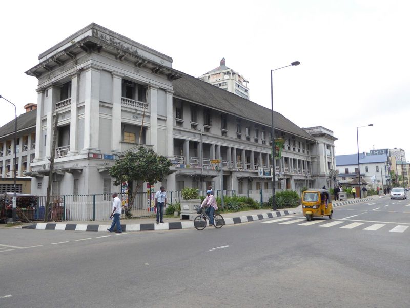 Still on Broad Street, this heap was built in 1925 to house the Ministry of Health. It's had other occupants over the years, including—accor