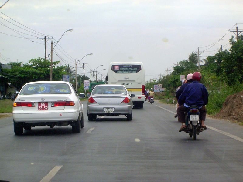 Lane discipline? What's that?