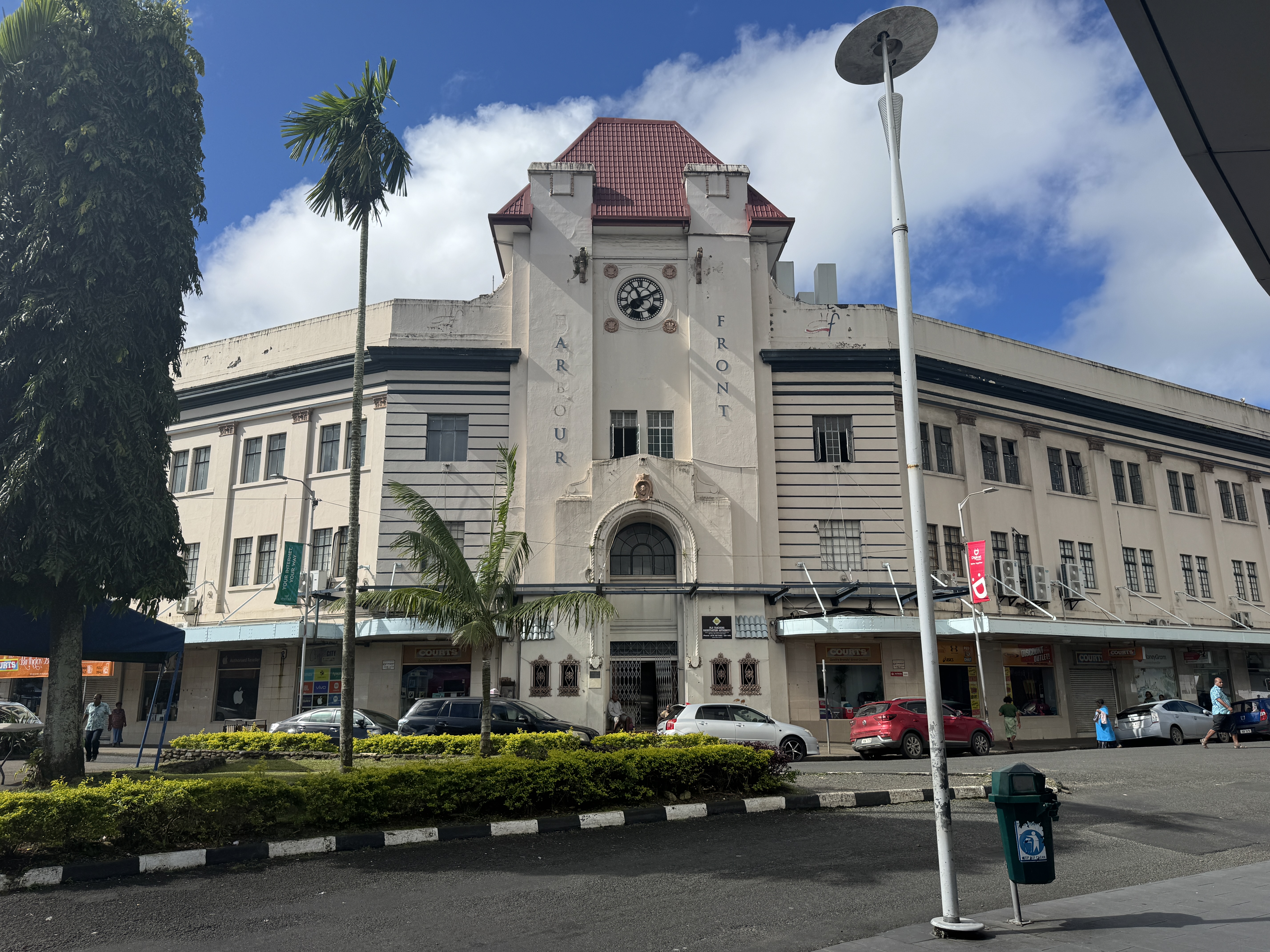 We're close now to the former Burns Philp department store, Suva's biggest by far when it opened in 1930.  The building was sold in 2004 to 