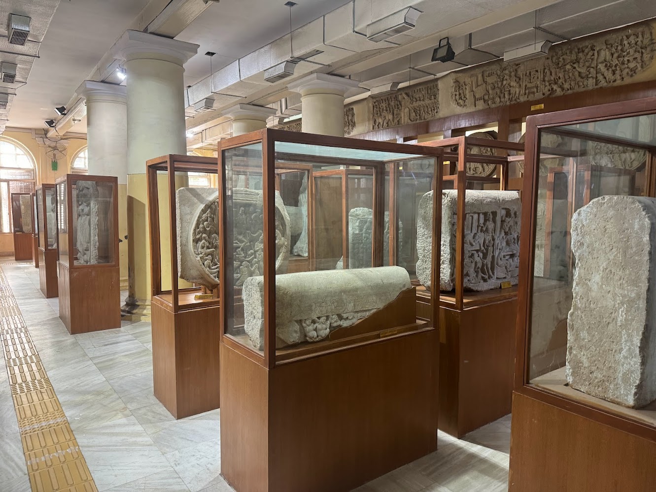 About a hundred pieces, or a third of the museum's collection, are on display.