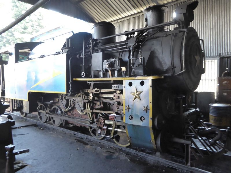 Diesel locomotives would have replaced steam engines here long ago, but the Nilgiri railway made UNESCO's World Heritage list in 2005, so th