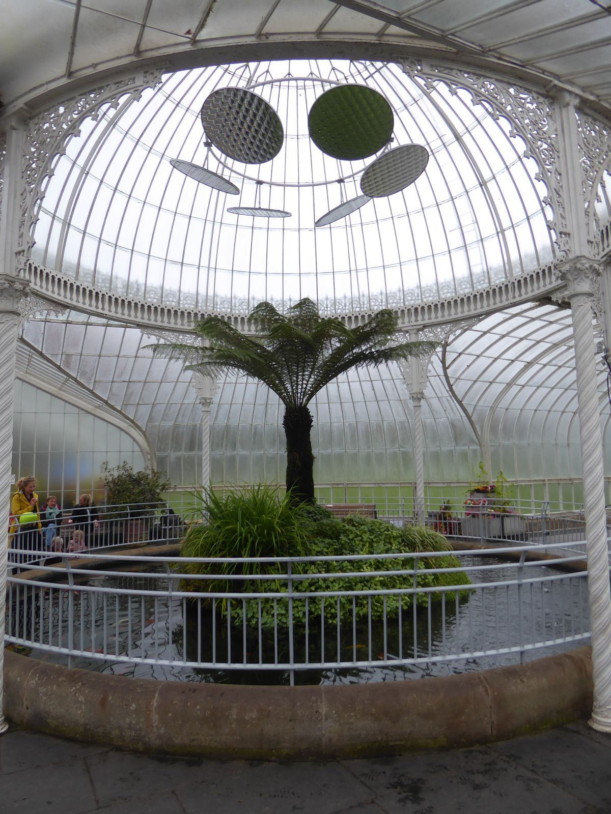 Tree ferns are the specialty. Who did the castings? Walter MacFarlane.