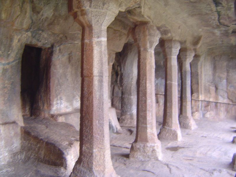 Before we get to Arjuna, here's the interior of that unfinished work.