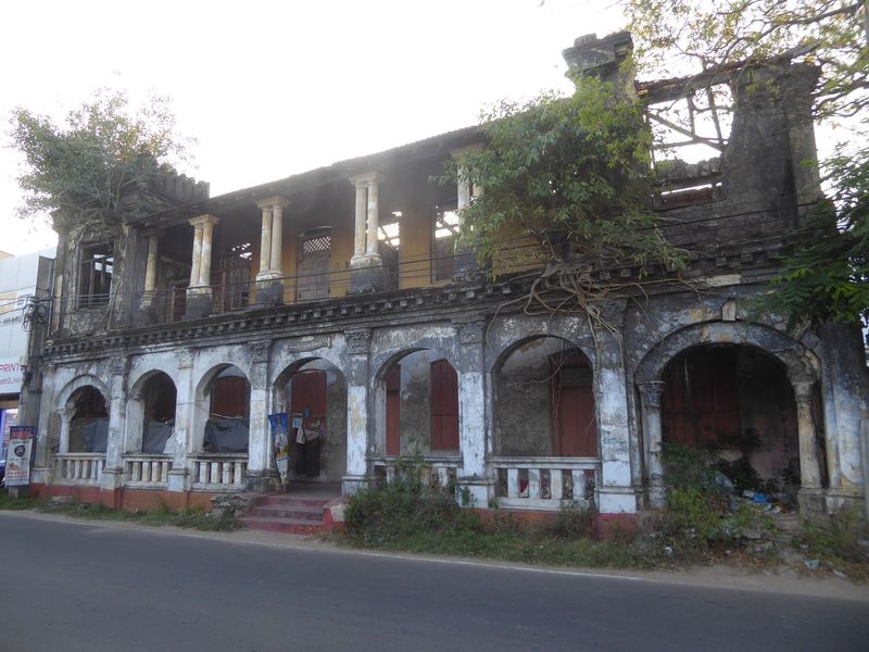 What was it? It's named Kanakasthan, it's on Power House Road near Victoria Road, and it's inhabited. But was it originally simply a house?
