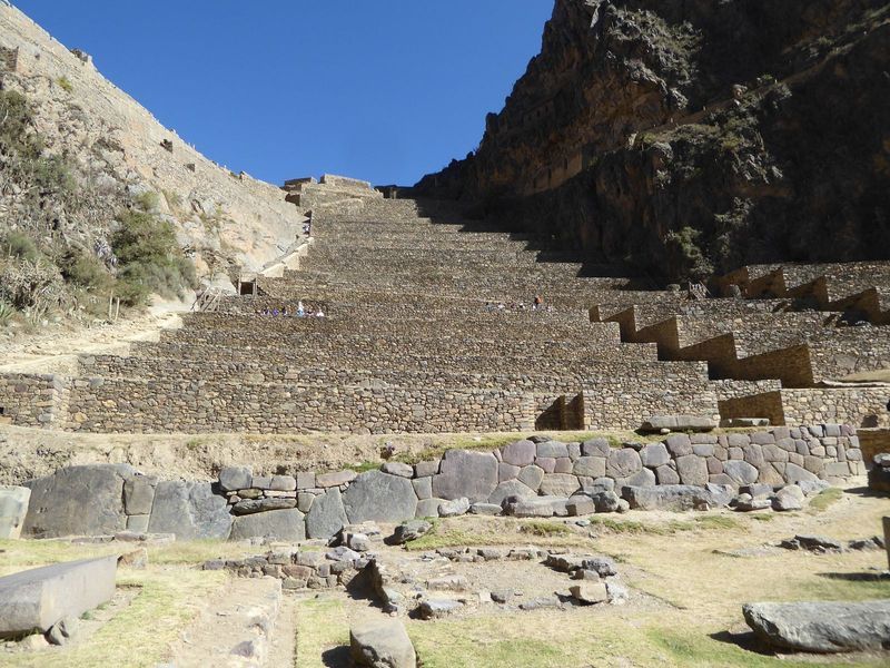 Impressive? In the words of Stella Nair and Jean-Pierre Protzen, these "terraces symbolized the Inkas' power both to conquer the Andean land
