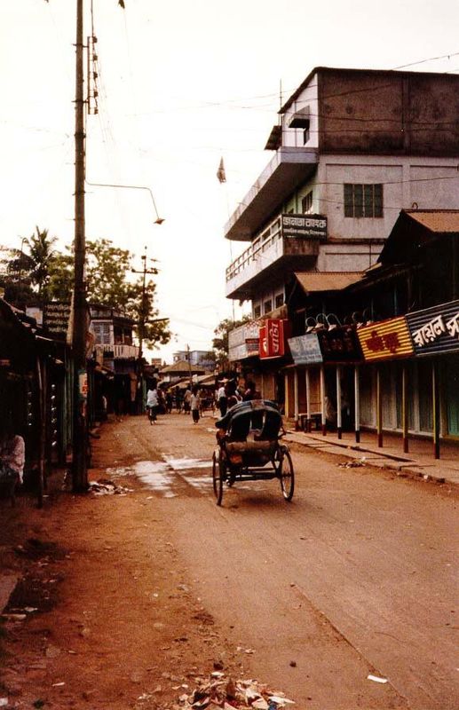 Kishorganj, southeast of Mymensingh, was the boyhood home of Nirad Chaudhuri, author of Autobiography of an Unknown Indian. He writes that c