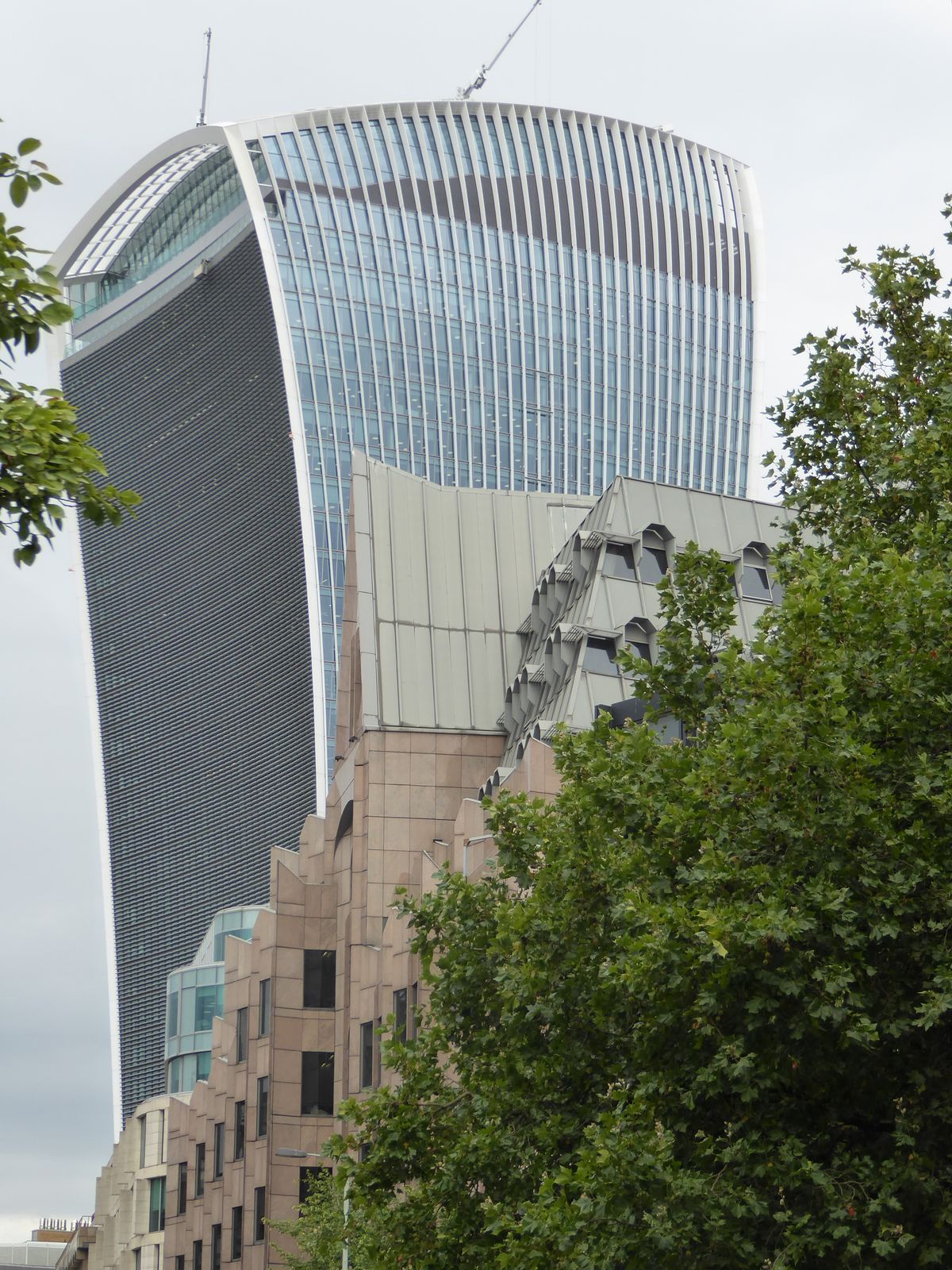Can you hear me now? The Walkie-talkie, at 20 Fenchurch, was completed in 2014 to a design by Rafael Vinoly. In 2015 it won the not-so-covet