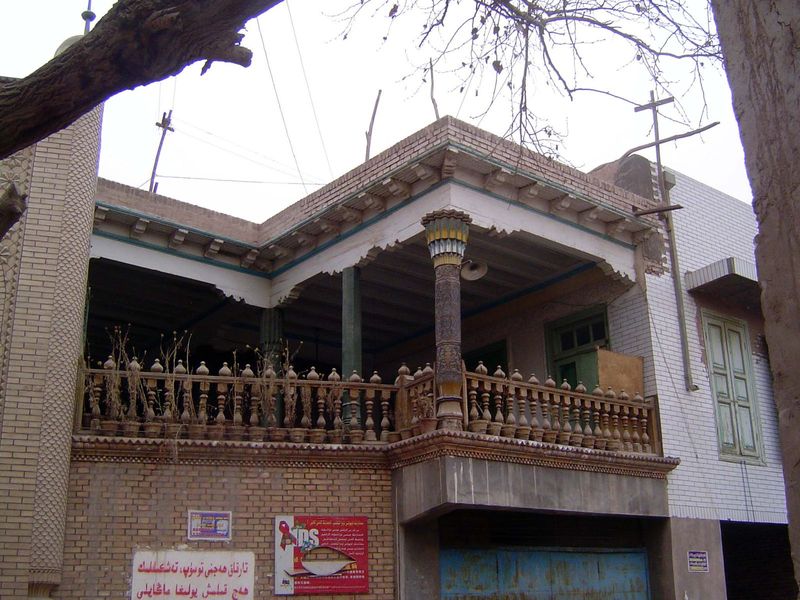 The houses often look like traditional homes farther west, say in Uzbekistan.