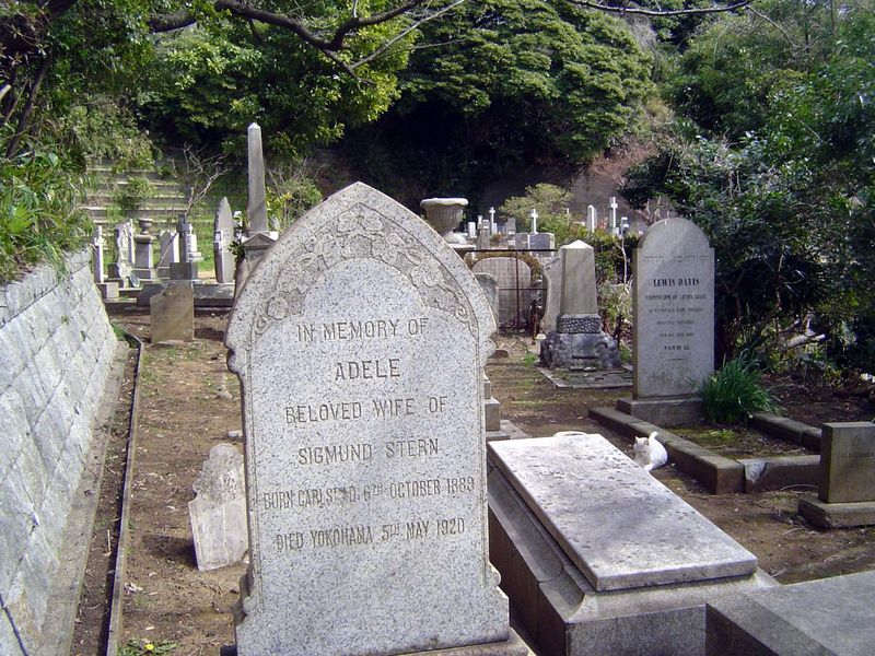 There's a Jewish section, too; many of the stones with inscriptions at least partly in Hebrew.