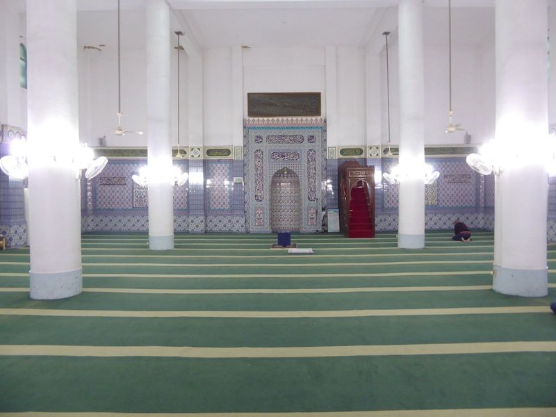 Muslims have built beautiful mosques for centuries. Some have been opulent, others so austere that they make Mies's buildings look gaudy. Wh