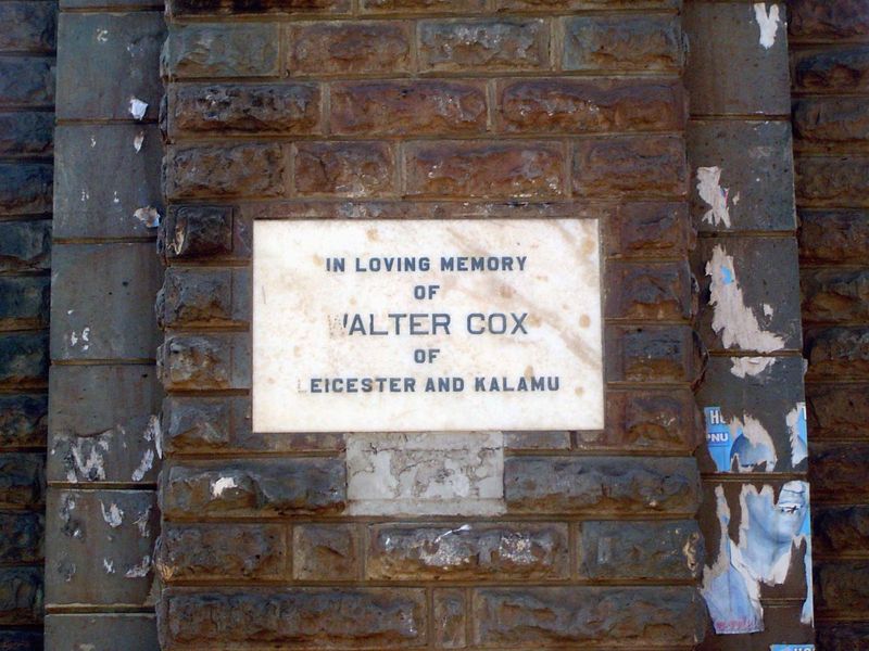 It carries a plaque remembering the owner of the Kalamu Estate. He died in 1952 at age 64, leaving a widow who perhaps continued growing cof