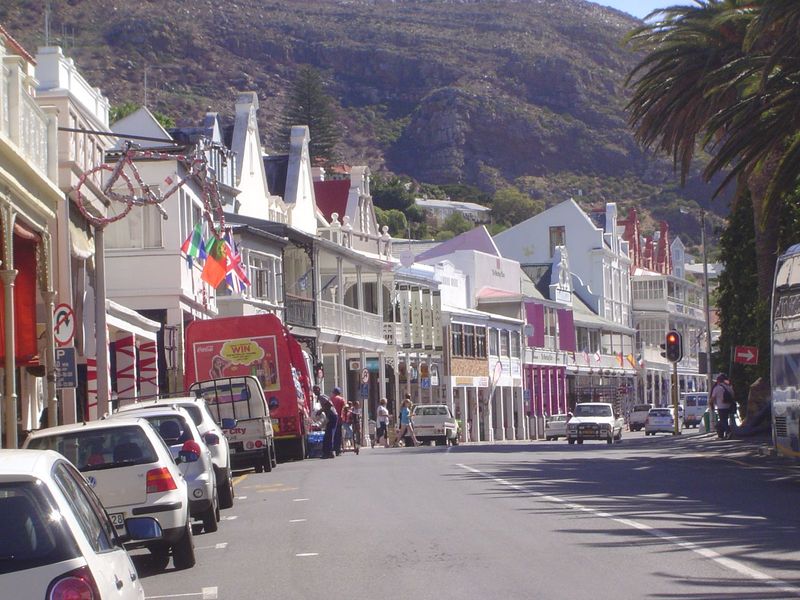 The main street is such an assemblage of Victoriana that one imagines it's all for the benefit of tourists.
