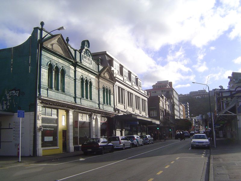 On the edge of the gridded CBD, this is Toomath's Buildings, from 1901 and on Ghuznee Street between Cuba and Marion. What line of migration