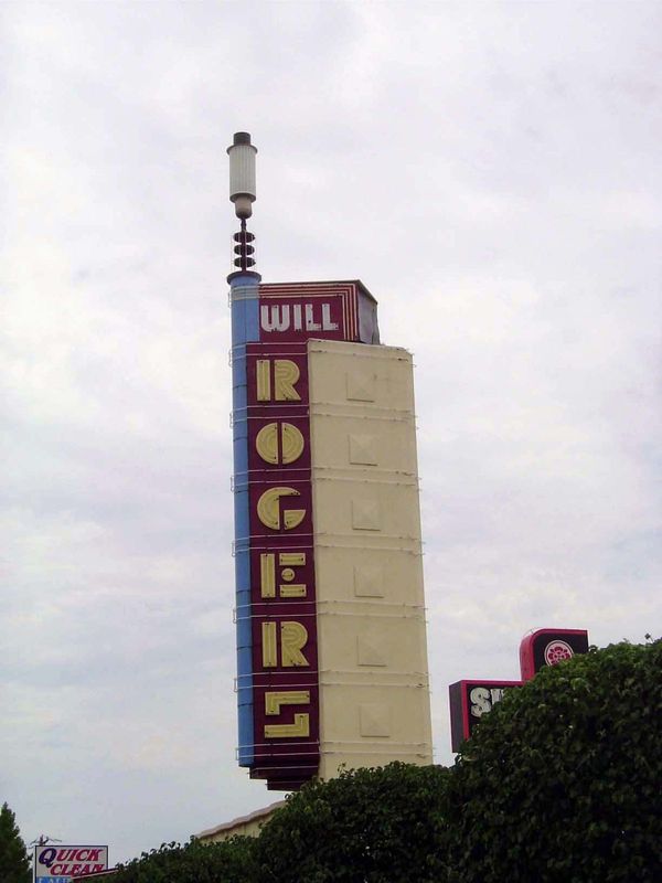 Here's another, also from 1946. It's at 4322 North Western and is now offices. A third, the Tower Theatre, on 23rd Street, has been brought 