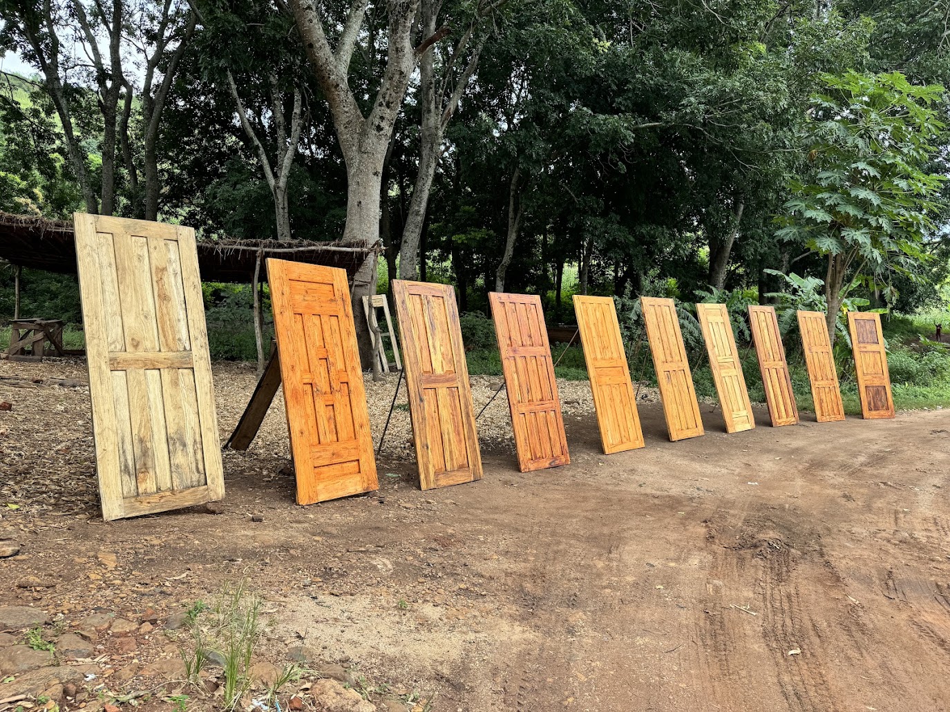 Doors for sale.