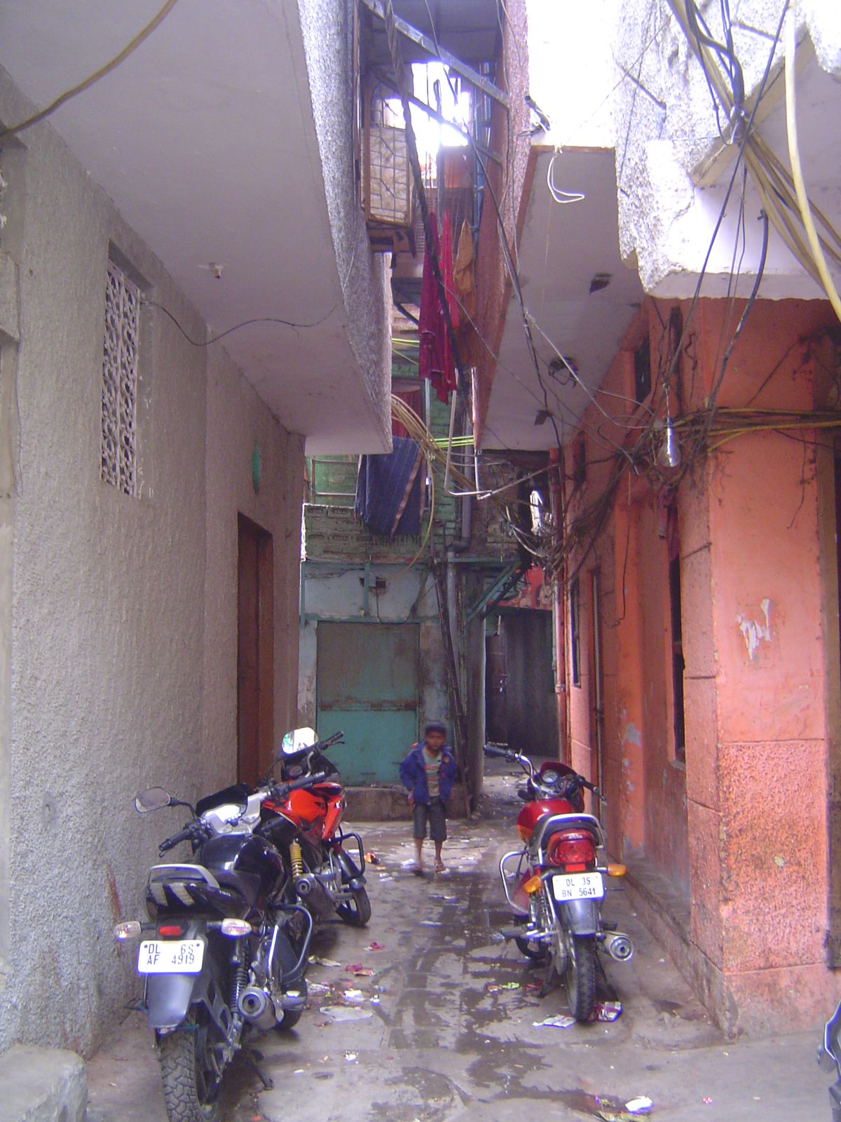 The neighborhood is densely residential.