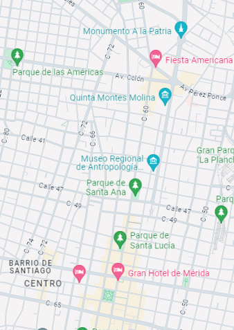 With almost a million people, Merida is the biggest city on the Yucatan Peninsula.  Unless you want to stay on the periphery--and of course
