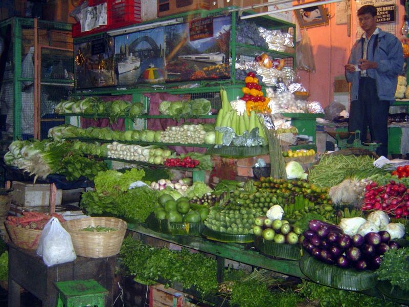There's plenty of produce, too.
