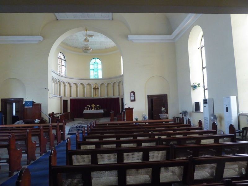 St. Andrew's is losing its congregation as this part of town becomes less residential. Too bad, because the church now has spiffy air-condit