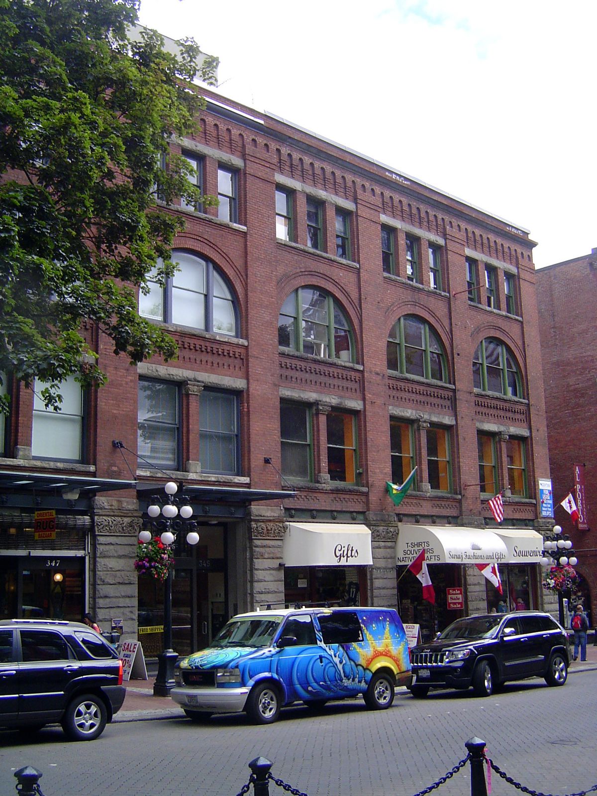 An early office building.