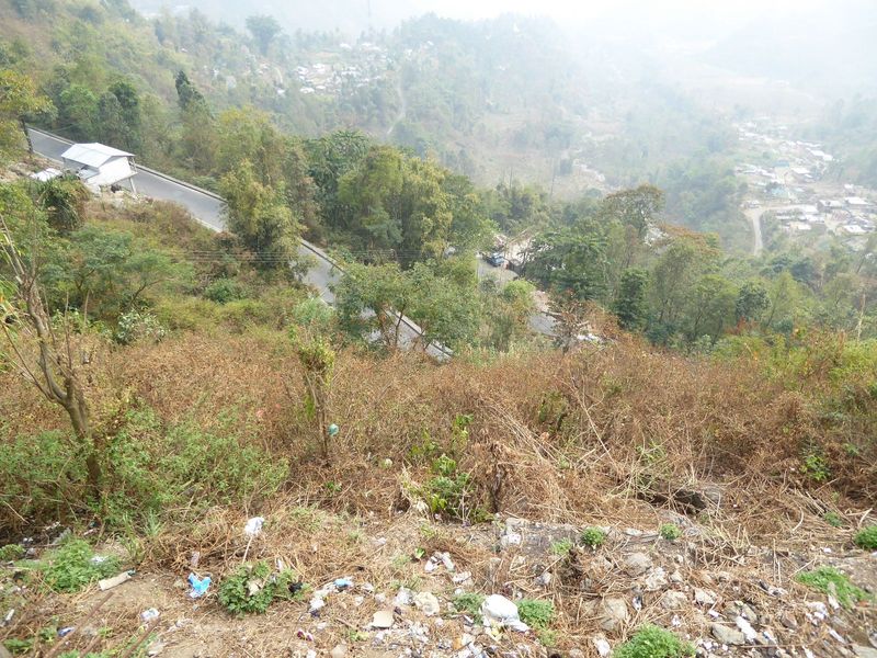 You can fly to Shimla. No luck at Darjeeling: you've got to take one old road or another. Here's the one used most often as it starts the cl