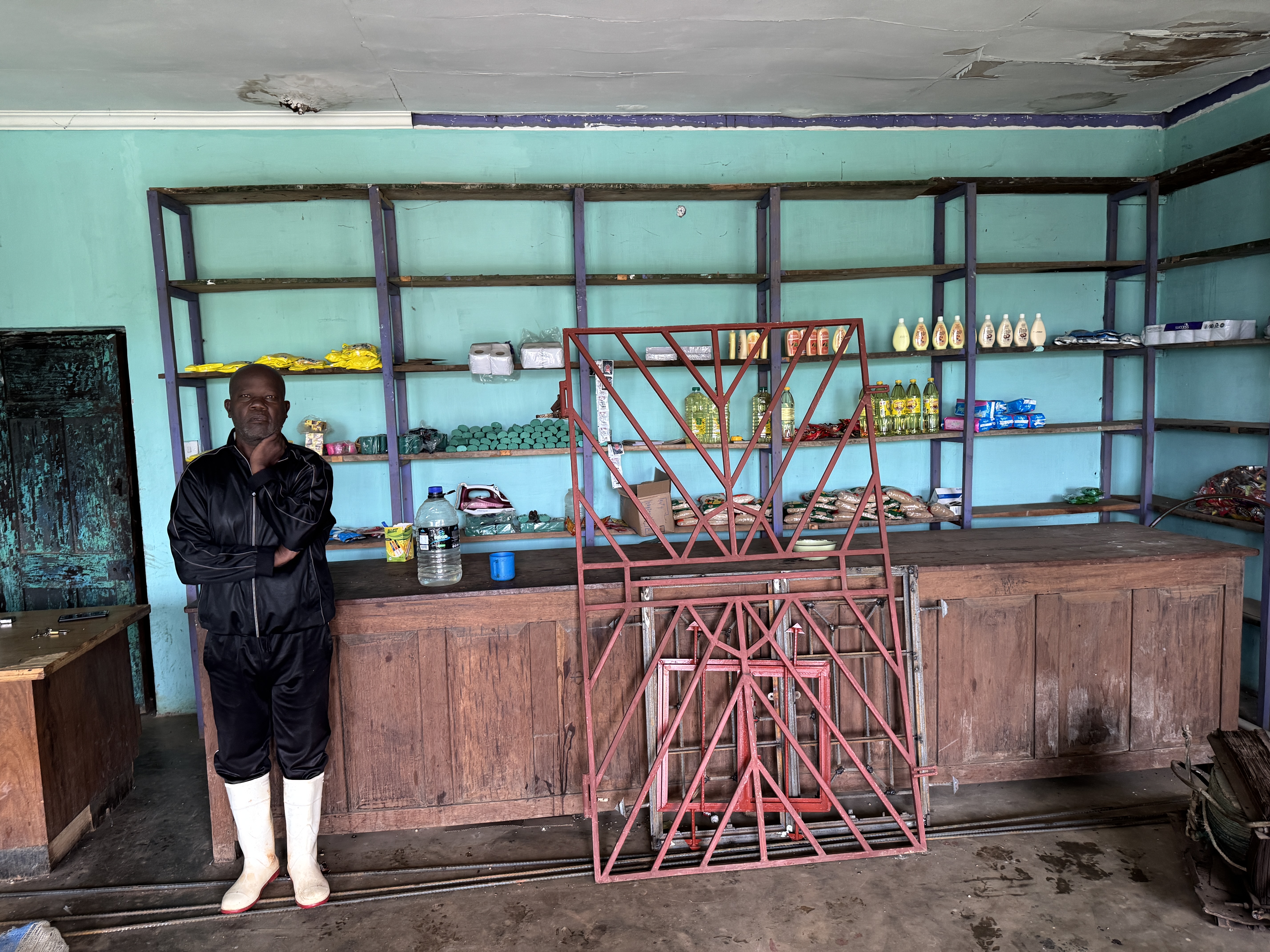 Slim inventory, hinting at Malawi's lack of foreign exchange.