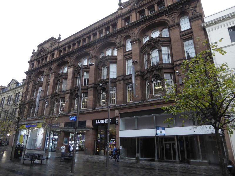 Remember the Barclay brothers? Here, five blocks north of their Mercantile Chambers, is their warehouse built in the 1890s for Cumming & Smi