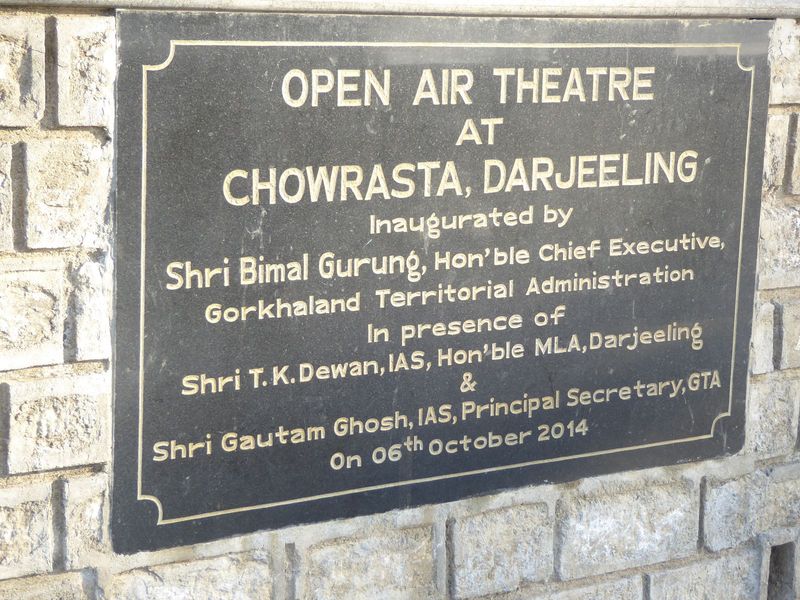 Plaques get carried to an extreme in India, but the officials who unveil them today are only following in the footsteps of the Britishers. Y