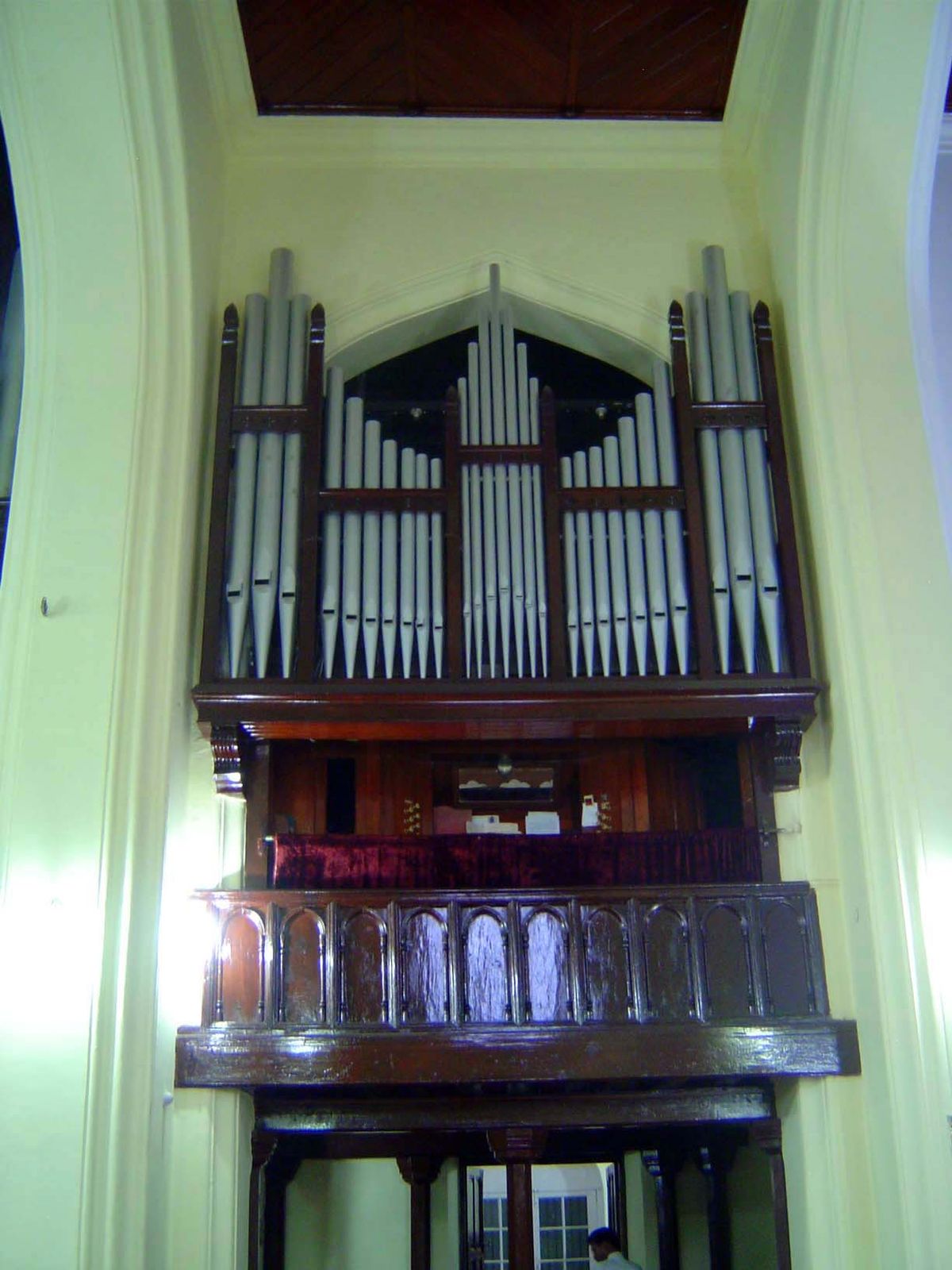The organ was added in 1899.