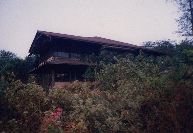The ridge that parallels the waterfront but stands a half-mile back of it has some spectacular teak houses, built originally for government 