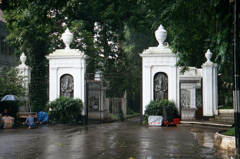 The main entrance to Kebun Raya, the "great garden."