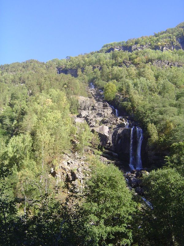 Here's the Sokni River, the old source of irrigation water for the crofter's potato field. The painter Dahl wrote in a letter in 1841 of a "