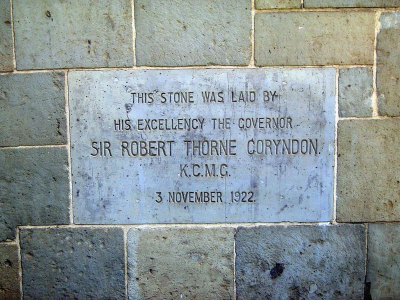 Now we're getting somewhere. Coryndon was a South African who joined the Bechuanaland border police, the "top hat brigade." Later he joined 