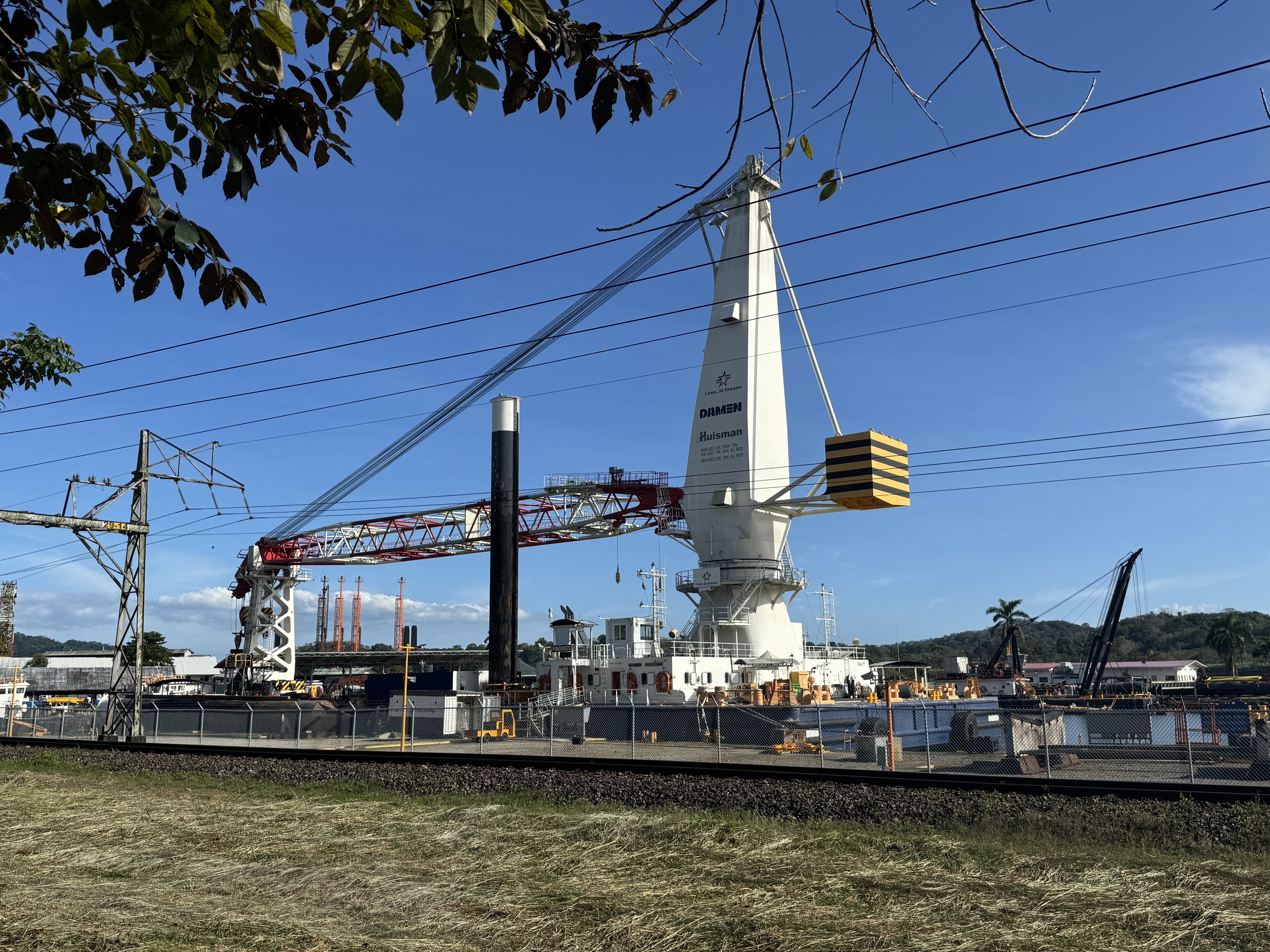 This crane arrived in 2023 and is able to hoist 625 metric tons at a distance of 25 meters from the spar.  Poor Hercules could only manage 2