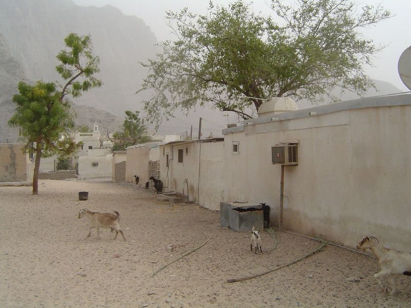 At the end of the world, air conditioning and satellite dishes.