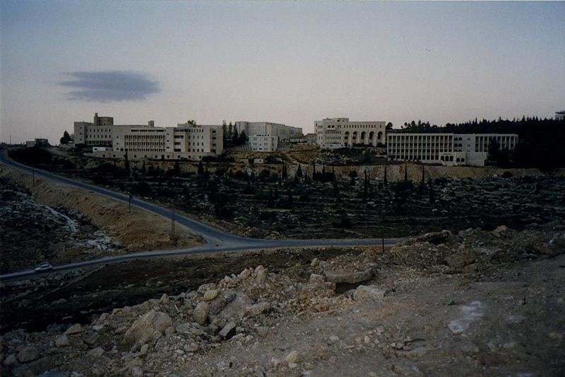 It also means Western-style education, as here at Birzeit University, the best-known of the West Bank's universities.