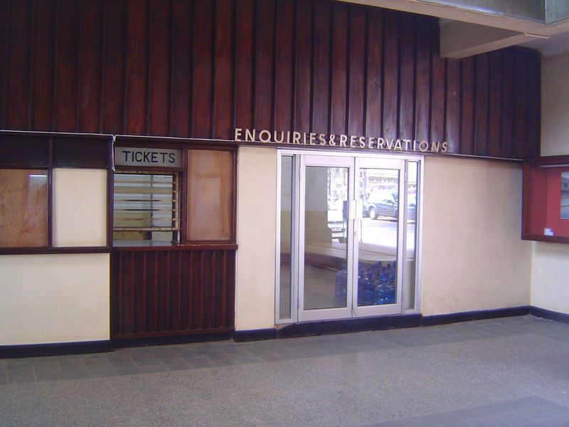 Don't be. There are no trains today, or tomorrow. Back in the day, mail trains ran between Mombasa and Kampala twice a week, leaving Mombasa